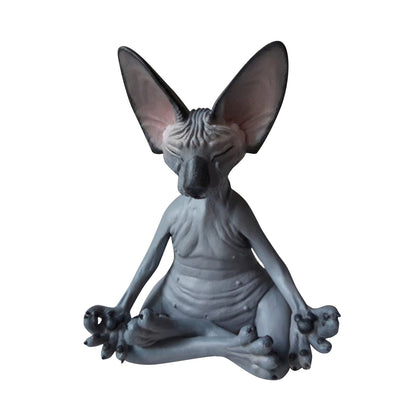 Creative PVC Simulation Hairless Cat Sphinx Cat Animals ActionFigure Toys Animal Model Toys - Premium 0 from Pawsnplayboutique Dba My Needy Pets - Just $16.33! Shop now at My Needy Pets