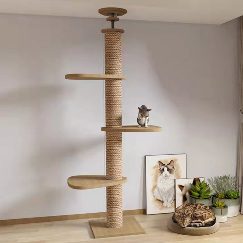 Tongtian Column Climbing Frame Cat Toys - Premium 0 from Pawsnplayboutique Dba My Needy Pets - Just $126.46! Shop now at My Needy Pets