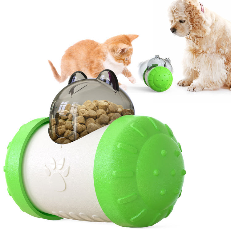 Pets Toys Dog Cat Leaking Food Ball Educational Interactive Toys Swing Bear Slow Food Ball - Premium 0 from Pawsnplayboutique Dba My Needy Pets - Just $14.08! Shop now at My Needy Pets