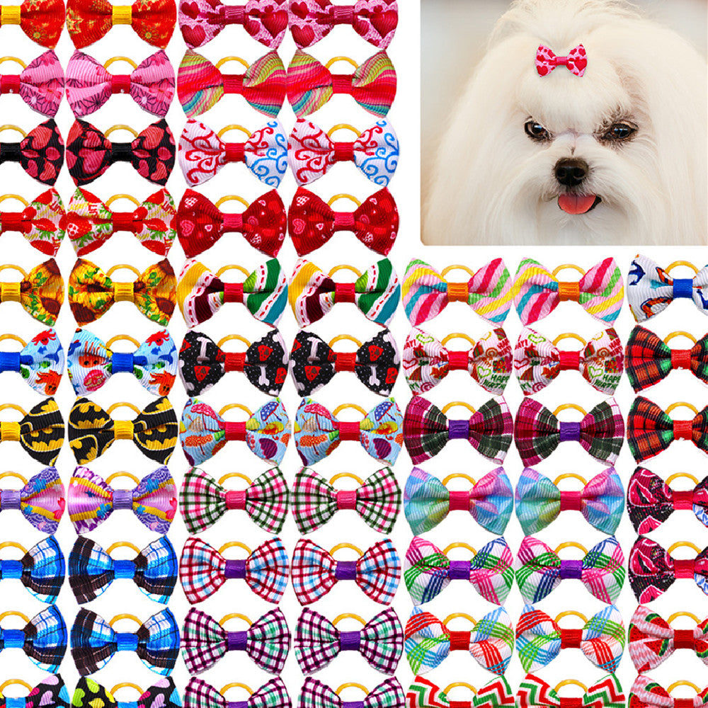 Pet Head Plaid Bow Accessories - Premium 0 from My Needy Pets - Just $0.24! Shop now at My Needy Pets