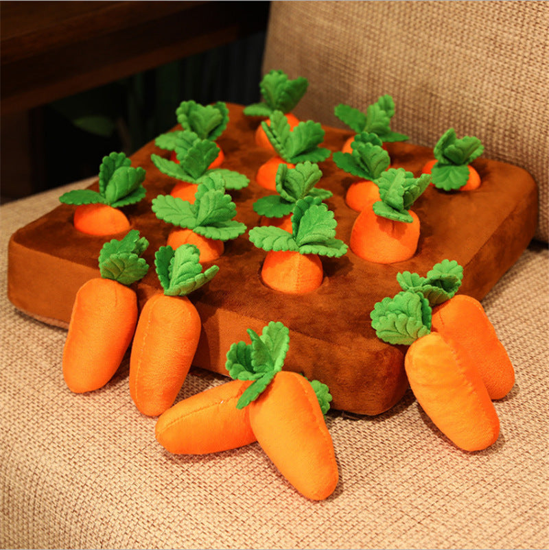 Children's Lawn Plucking Radish Early Education Baby Plush Parent-child Toys Pet Toys Vegetable Plot - Premium 0 from My Needy Pets - Just $26.65! Shop now at My Needy Pets