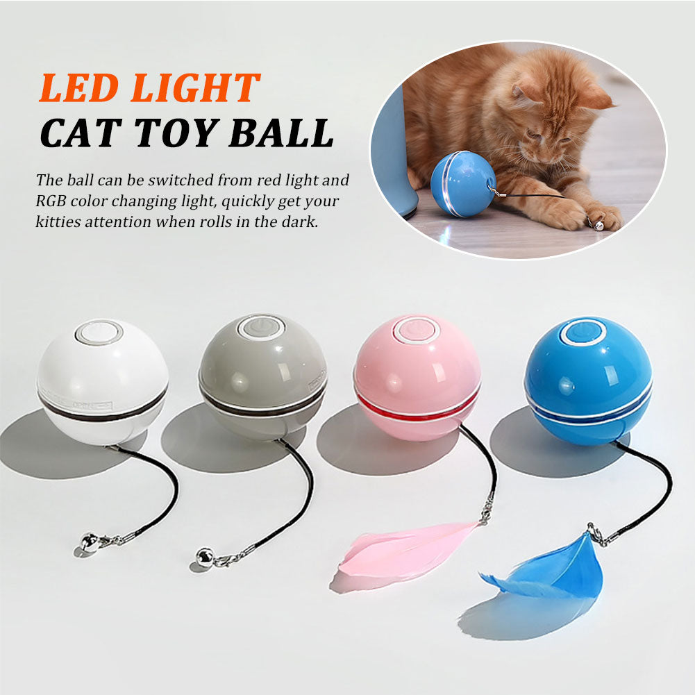 Colorful LED Laser Funny Cat Ball - Premium 0 from My Needy Pets - Just $28.95! Shop now at My Needy Pets