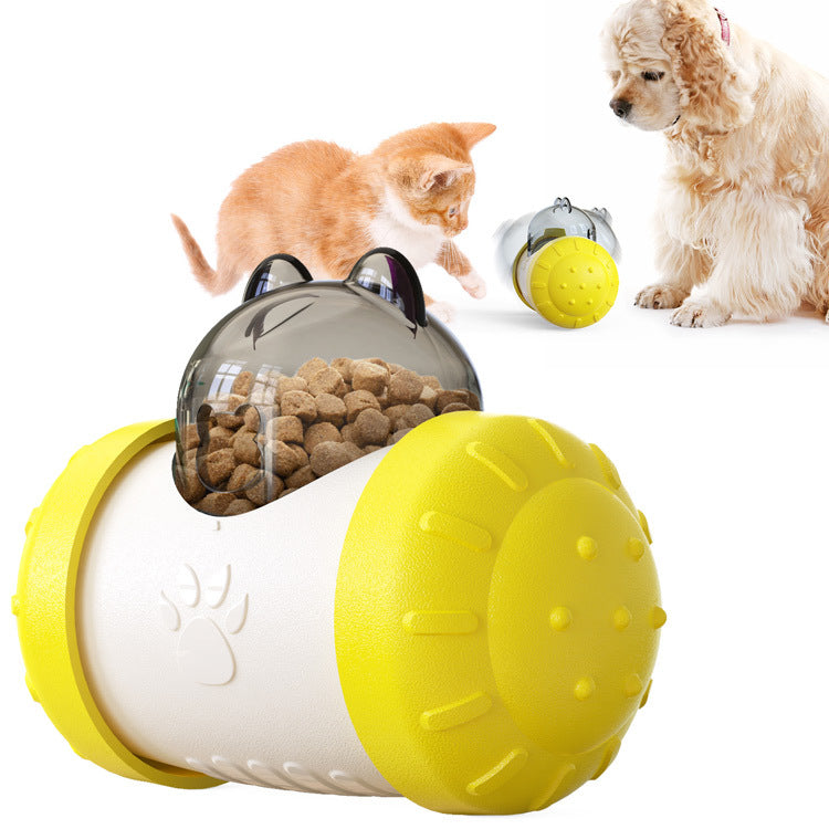 Pets Toys Dog Cat Leaking Food Ball Educational Interactive Toys Swing Bear Slow Food Ball - Premium 0 from Pawsnplayboutique Dba My Needy Pets - Just $14.08! Shop now at My Needy Pets