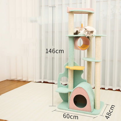 Large Cat Scratching Post Cat Life Supplies Toys - Premium 0 from Pawsnplayboutique Dba My Needy Pets - Just $179! Shop now at My Needy Pets