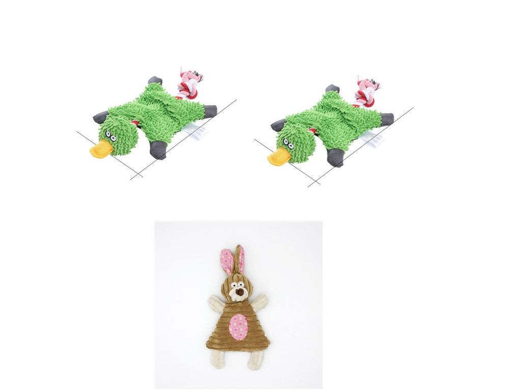 Dog Toy Plush Donkey Chewing Toy - Premium 0 from My Needy Pets - Just $12.99! Shop now at My Needy Pets