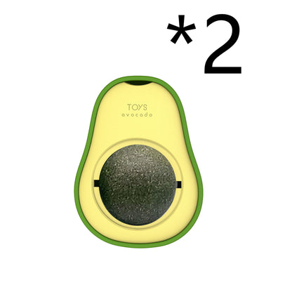 Avocado Cat Mint Multifunctional Catnip Toy 360 Rotating Self-healing Artifact Pet Supplies - Premium 0 from My Needy Pets - Just $10.99! Shop now at My Needy Pets