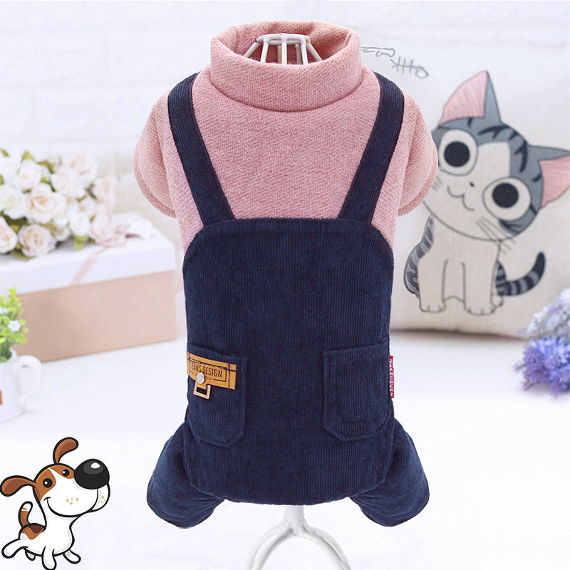 Pet Clothes Dog Four-legged Pet Clothes - Premium 0 from My Needy Pets - Just $3.37! Shop now at My Needy Pets