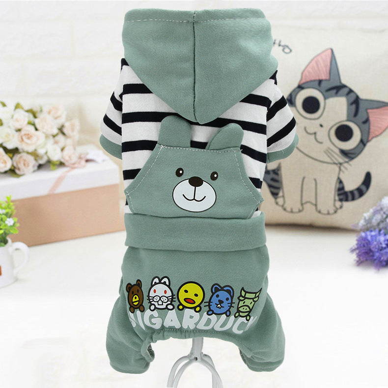 Pet Clothes Dog Four-legged Pet Clothes - Premium 0 from My Needy Pets - Just $3.37! Shop now at My Needy Pets