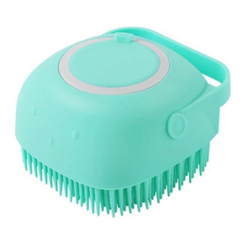 Silicone Dog Bath Massage Gloves Brush Pet Cat Bathroom Cleaning Tool Comb Brush For Dog Can Pour Shampoo Dog Grooming Supplies - Premium 0 from My Needy Pets - Just $13.51! Shop now at My Needy Pets