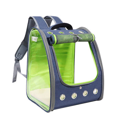 Pet Backpack Full Transparent PVC Pet Backpack - Premium 0 from My Needy Pets - Just $49.79! Shop now at My Needy Pets