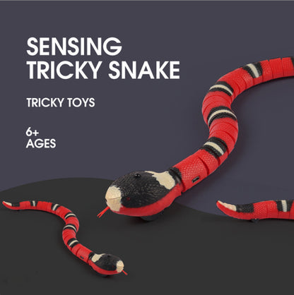 Smart Sensing Snake Cat Toys Electric Interactive Toys For Cats USB Charging Cat Accessories For Pet Dogs Game Play Toy - Premium 4 from Pawsnplayboutique Dba My Needy Pets - Just $22.08! Shop now at My Needy Pets