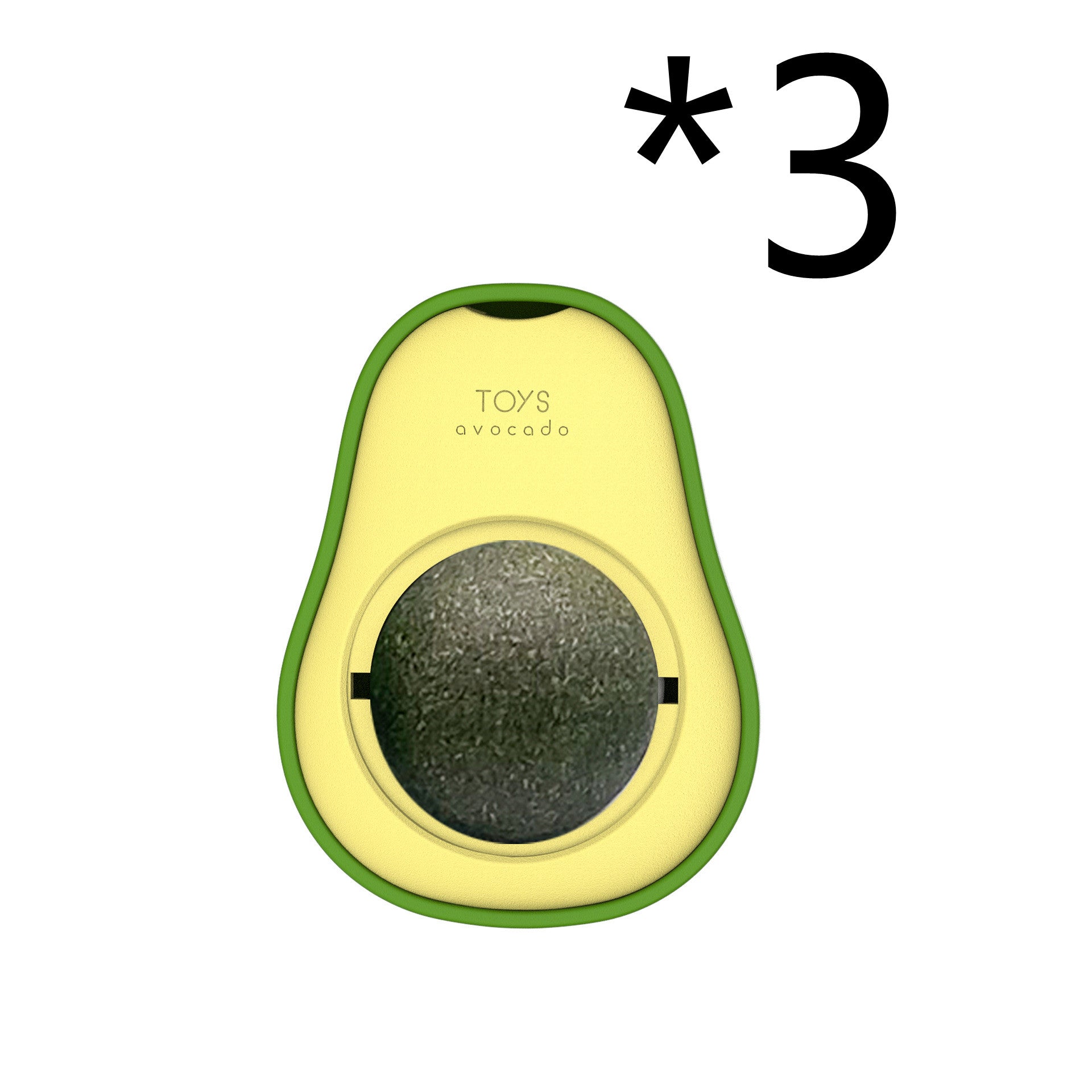 Avocado Cat Mint Multifunctional Catnip Toy 360 Rotating Self-healing Artifact Pet Supplies - Premium 0 from My Needy Pets - Just $10.99! Shop now at My Needy Pets