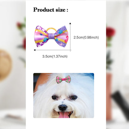 Pet Head Plaid Bow Accessories - Premium 0 from My Needy Pets - Just $0.24! Shop now at My Needy Pets