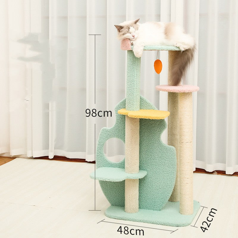 Large Cat Scratching Post Cat Life Supplies Toys - Premium 0 from Pawsnplayboutique Dba My Needy Pets - Just $179! Shop now at My Needy Pets