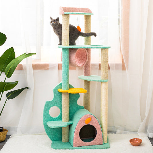 Large Cat Scratching Post Cat Life Supplies Toys - Premium 0 from Pawsnplayboutique Dba My Needy Pets - Just $179! Shop now at My Needy Pets