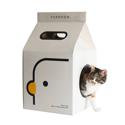 Corrugated Cardboard Box Wear-resistant Cat Catching Toy - Premium 0 from My Needy Pets - Just $49! Shop now at My Needy Pets