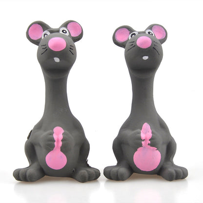 Latex Squeaky Dog Toy for Teeth Cleaning - Online Exclusive - Premium 0 from My Needy Pets - Just $3.49! Shop now at My Needy Pets