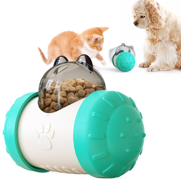 Pets Toys Dog Cat Leaking Food Ball Educational Interactive Toys Swing Bear Slow Food Ball - Premium 0 from Pawsnplayboutique Dba My Needy Pets - Just $14.08! Shop now at My Needy Pets