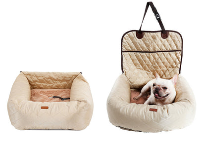 2 In 1 Pet Dog Carrier Folding Car Seat Pad Thickened Multi-purpose Pet Bed Dog Car Mattress Pets Supplies - Premium 0 from My Needy Pets - Just $79! Shop now at My Needy Pets