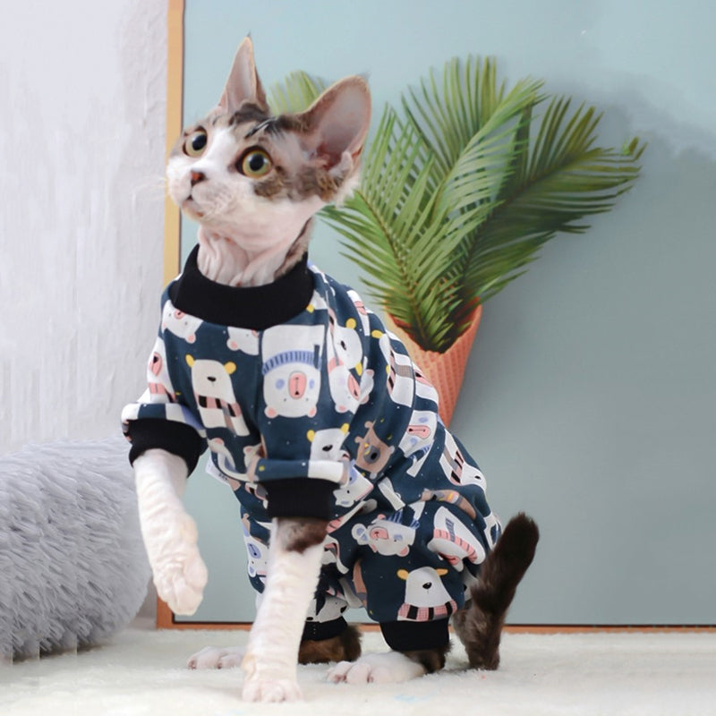 Hairless Cat Clothing Bottoming Air Conditioning Clothing - Premium 0 from My Store - Just $24.99! Shop now at My Needy Pets