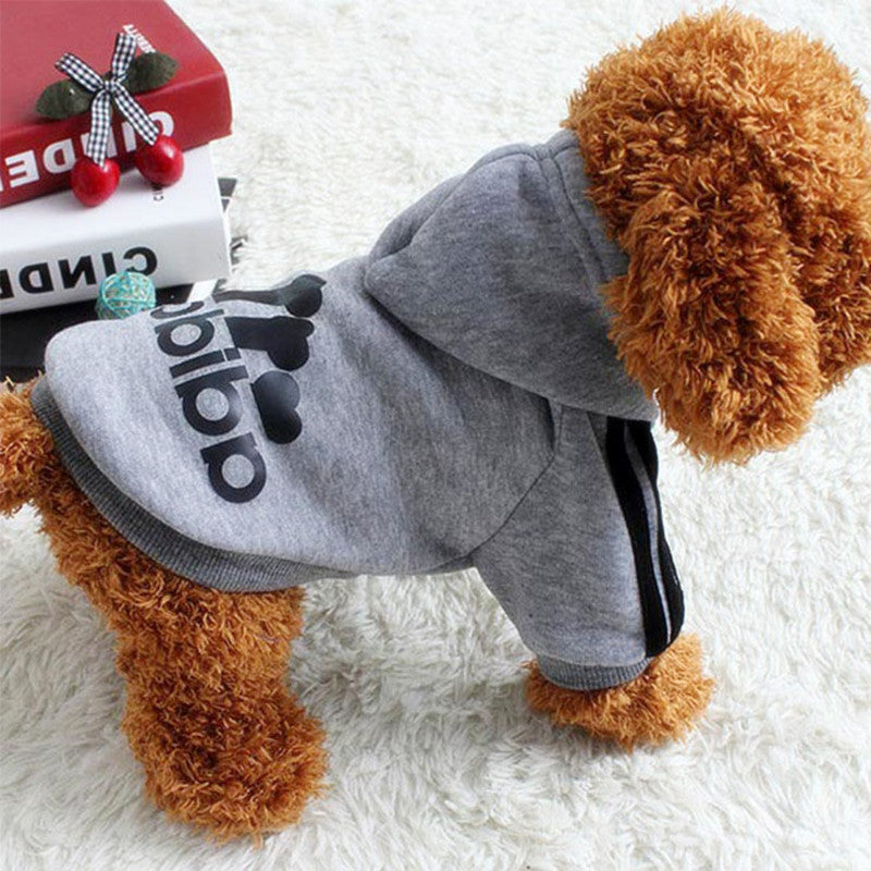 Two Legged Cotton Warm Dog Hoodie - Premium 0 from My Store - Just $12.99! Shop now at My Needy Pets