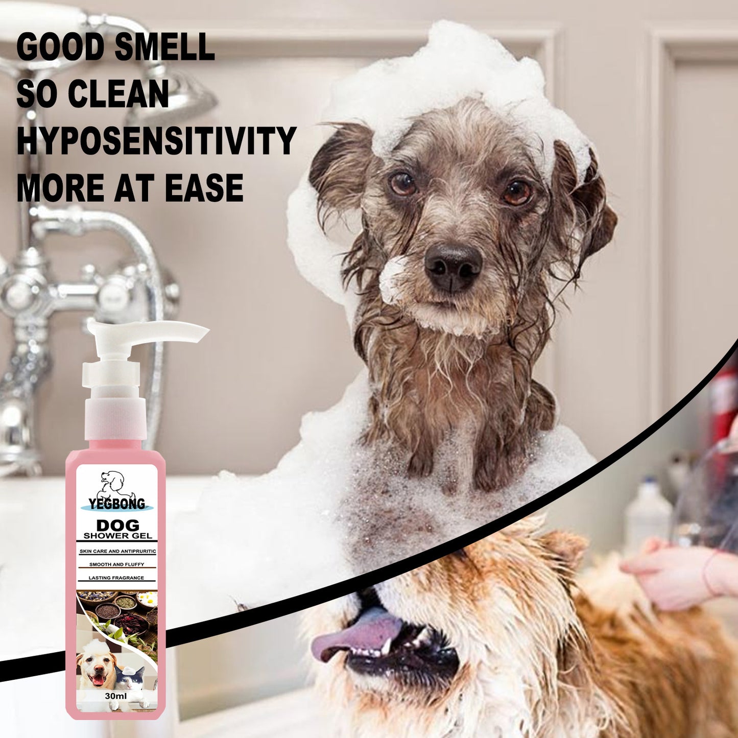 Pet Shampoo Shower Gel Deodorant - Premium 0 from My Needy Pets - Just $8.99! Shop now at My Needy Pets