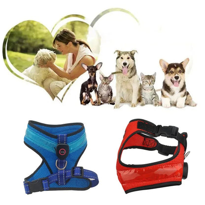 LED Luminous Dog Harness Led USB Charging Dog Chest Strap Vest Pet Safety Reflective Harness Pet Vest For Puppy Large Dog Pet Products - Premium 0 from My Needy Pets - Just $14.65! Shop now at My Needy Pets