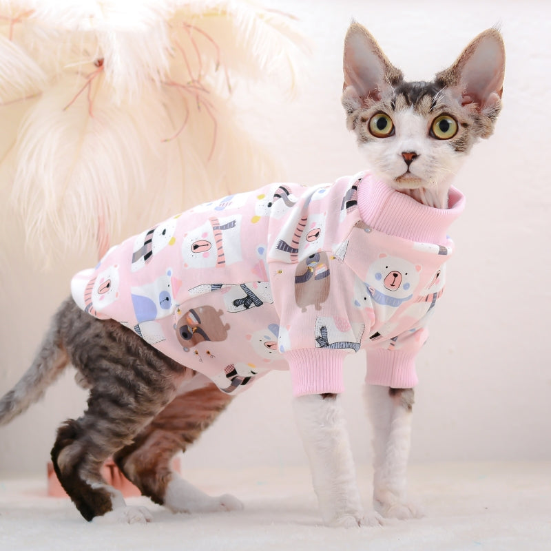 Hairless Cat Clothing Bottoming Air Conditioning Clothing - Premium 0 from My Store - Just $24.99! Shop now at My Needy Pets