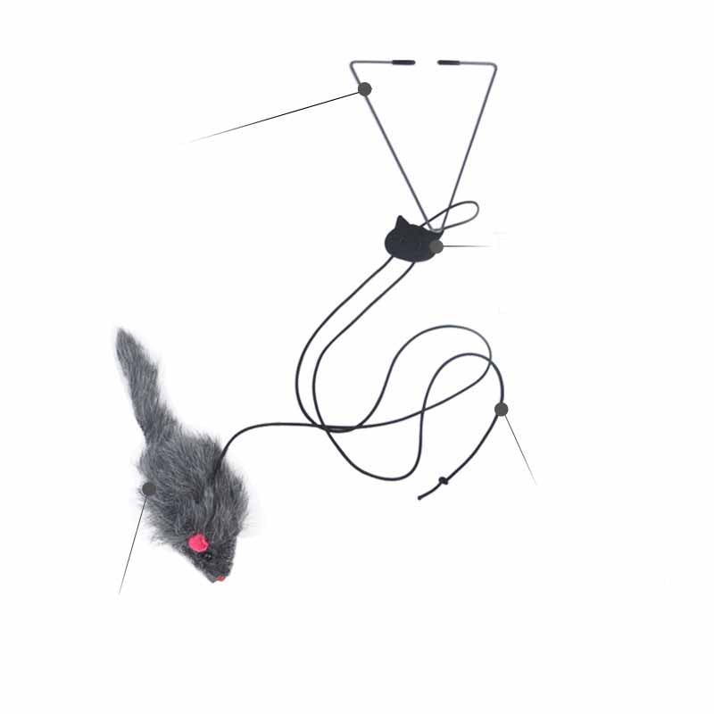 Pet Telescopic Hanging Door Small Mouse Pets Cat Toy - Premium 0 from My Store - Just $4.99! Shop now at My Needy Pets