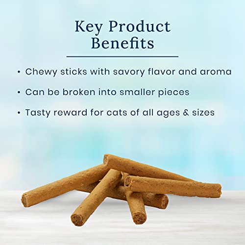 Blue Buffalo True Chews Sticks Natural Cat Treats, Chicken 3 oz Bag - Premium Pet Supplies from BlueBuffaloCompanyLtd - Just $4.73! Shop now at My Needy Pets