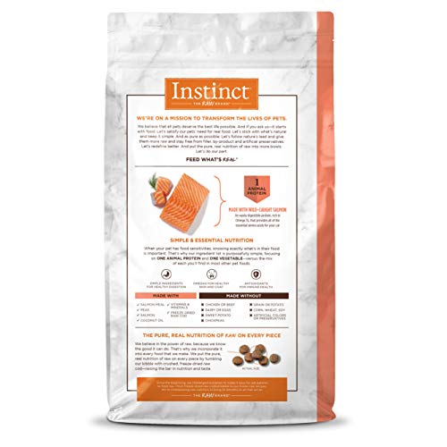 Instinct Limited Ingredient Diet Grain Free Recipe with Real Salmon Natural Dry Cat Food by Nature's Variety, 4.5 lb. Bag - Premium Pet Supplies from Instinct - Just $30.39! Shop now at My Needy Pets