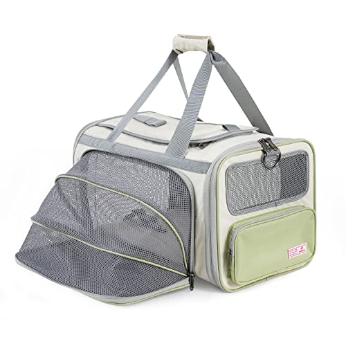 Pawaii Cat, Dog Carrier with ID Tag, TSA Airline Approved Cat Carrier, Soft Sided Collapsible Pet Travel Carrier, Foldable Pet Travel Bag, Protable, Comfortable, Convenient Pet Travel Carrier - Premium Pet Supplies from Pawaii - Just $39.99! Shop now at My Needy Pets