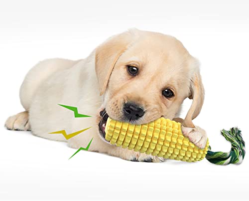 Carllg Dog Chew Toys for Aggressive Chewers, Indestructible Tough Durable Squeaky Interactive Dog Toys, Puppy Teeth Chew Corn Stick Toy for Small Meduium Large Breed - Premium Pet Supplies from Carllg - Just $12.99! Shop now at My Needy Pets