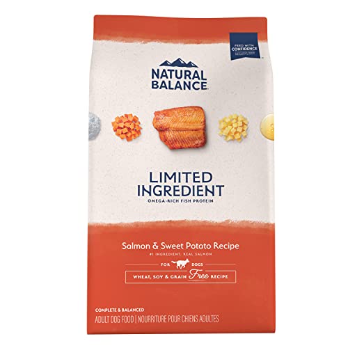 Natural Balance Limited Ingredient Adult Grain-Free Dry Dog Food, Salmon & Sweet Potato Recipe, 24 Pound (Pack of 1) - Premium Pet Supplies from NaturalBalance - Just $69.33! Shop now at My Needy Pets