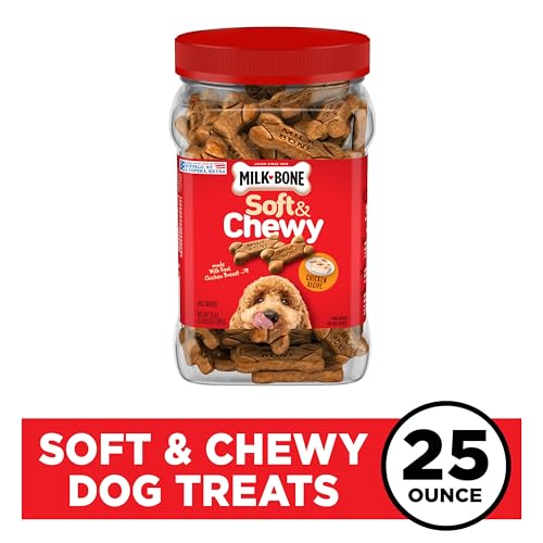 Milk-Bone Soft & Chewy Dog Treats, Chicken, 25 Ounce - Premium Pet Supplies from Milk-BoneDogTreats - Just $13.76! Shop now at My Needy Pets