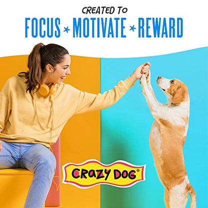 Crazy Dog Train-Me! Training Reward Dog Treats 16 Oz., Bacon Regular - Premium Pet Supplies from CrazyDog - Just $13.24! Shop now at My Needy Pets