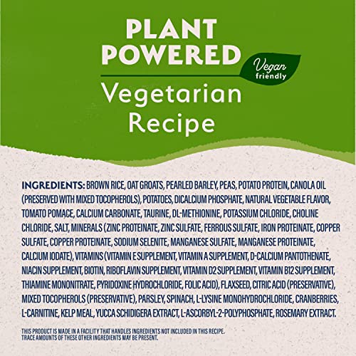 Natural Balance Limited Ingredient Adult Dry Dog Food with Vegan Plant Based Protein and Healthy Grains, Vegetarian Recipe, 24 Pound (Pack of 1) - Premium Pet Supplies from NaturalBalance - Just $69.33! Shop now at My Needy Pets