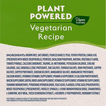 Natural Balance Limited Ingredient Adult Dry Dog Food with Vegan Plant Based Protein and Healthy Grains, Vegetarian Recipe, 24 Pound (Pack of 1) - Premium Pet Supplies from NaturalBalance - Just $69.33! Shop now at My Needy Pets