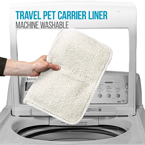 Sherpa (2 Count) Replacement Liners for Travel Pet Carriers - White, Medium - Premium Pet Supplies from Sherpa - Just $12.68! Shop now at My Needy Pets