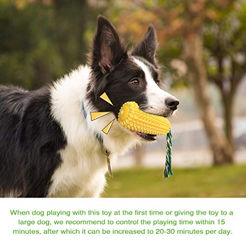 Carllg Dog Chew Toys for Aggressive Chewers, Indestructible Tough Durable Squeaky Interactive Dog Toys, Puppy Teeth Chew Corn Stick Toy for Small Meduium Large Breed - Premium Pet Supplies from Carllg - Just $12.99! Shop now at My Needy Pets