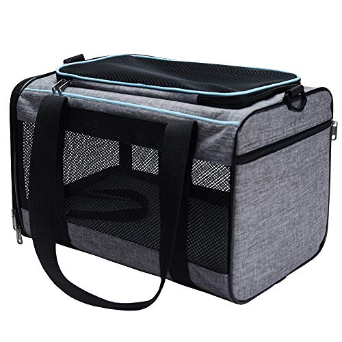 Vceoa Pet Carrier Soft-Sided Carriers for Cats Small Dogs - Premium Pet Supplies from Vceoa - Just $19.99! Shop now at My Needy Pets