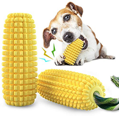 Carllg Dog Chew Toys for Aggressive Chewers, Indestructible Tough Durable Squeaky Interactive Dog Toys, Puppy Teeth Chew Corn Stick Toy for Small Meduium Large Breed - Premium Pet Supplies from Carllg - Just $12.99! Shop now at My Needy Pets