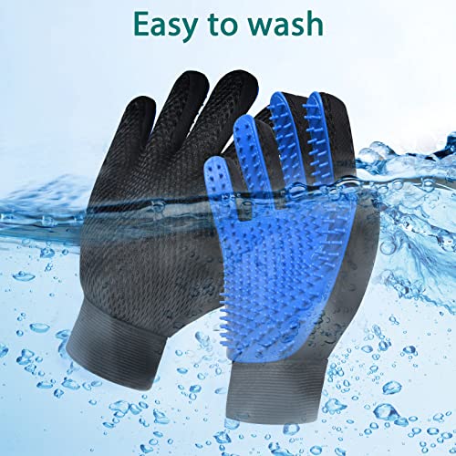 GJEASE Cat Grooming Glove Brush,Pet Hair Remover Tool,Reusable Dog Hair Fur Remover for Carpet,Furniture,Couch,Clothes,Eco-Friendly and High efficiency - Premium Pet Supplies from GJease - Just $6.59! Shop now at My Needy Pets