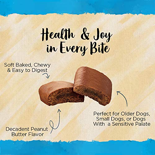 Blue Dog Bakery Natural Dog Treats, Softies, Peanut Butter Flavor, 16.2oz Bag, 1 Bag - Premium Pet Supplies from BlueDogBakery - Just $4.19! Shop now at My Needy Pets