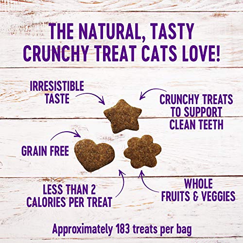 Wellness Kittles Crunchy Natural Grain Free Cat Treats, Salmon & Cranberry, 2-Ounce Bag - Premium Pet Supplies from WellnessNaturalPetFood - Just $2.25! Shop now at My Needy Pets