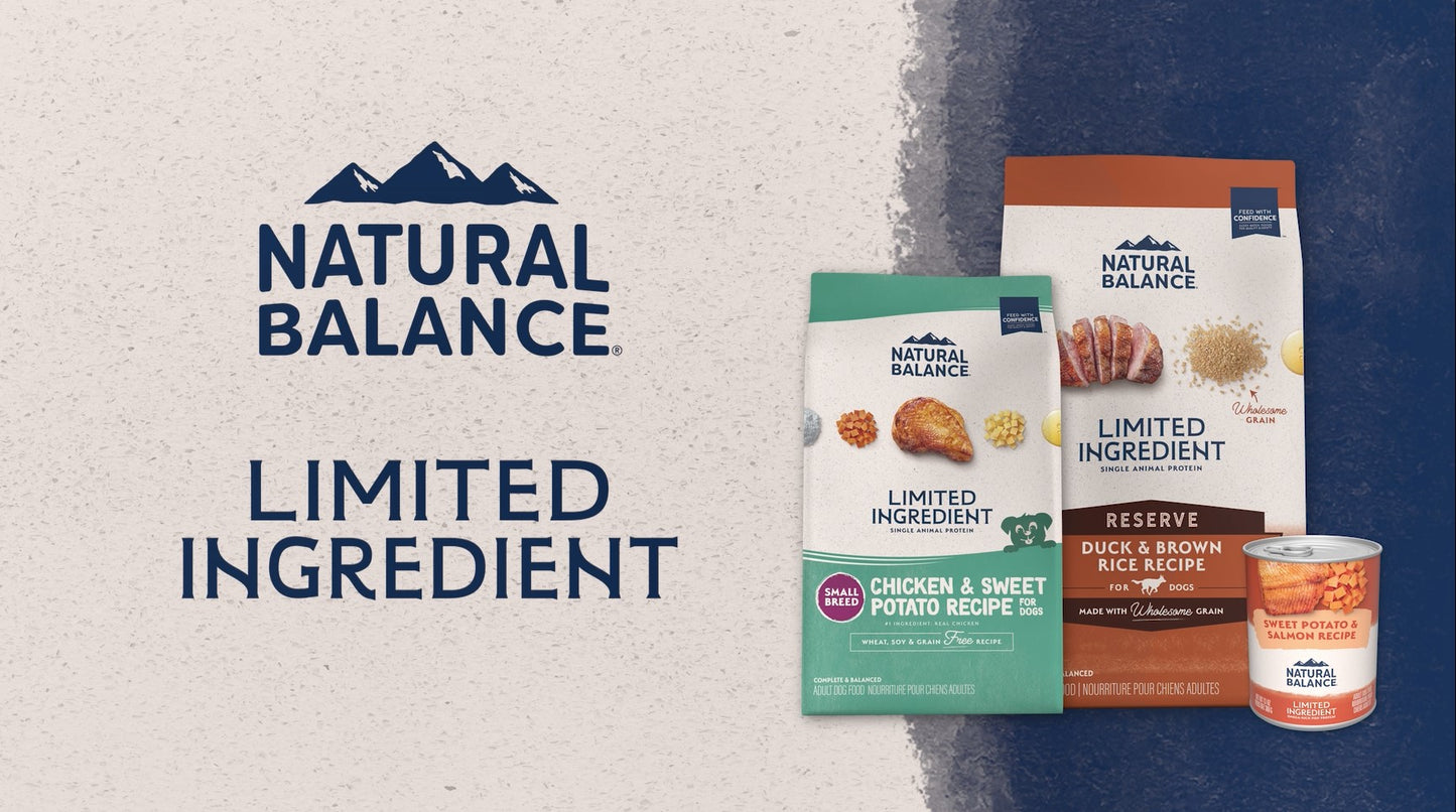 Natural Balance Limited Ingredient Adult Grain-Free Dry Dog Food, Salmon & Sweet Potato Recipe, 24 Pound (Pack of 1) - Premium Pet Supplies from NaturalBalance - Just $69.33! Shop now at My Needy Pets