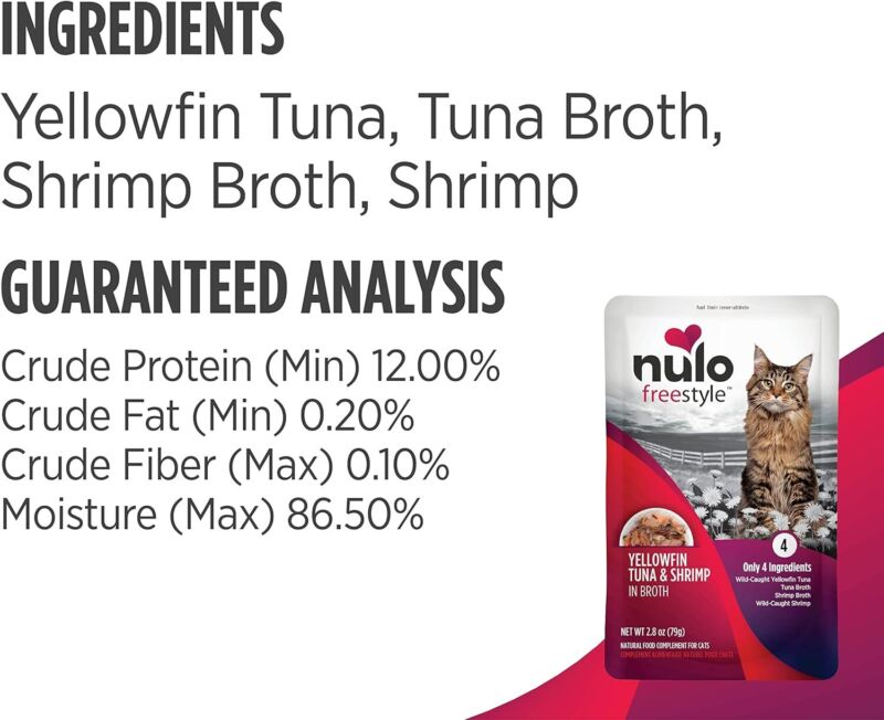 Nulo Freestyle Cat & Kitten Wet Cat Food Pouch, Premium All Natural Grain-Free S - Premium  from silverartspalace126 - Just $8.95! Shop now at My Needy Pets