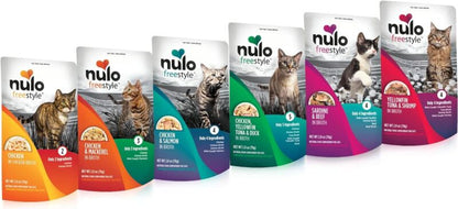 Nulo Freestyle Cat & Kitten Wet Cat Food Pouch, Premium All Natural Grain-Free S - Premium  from silverartspalace126 - Just $8.95! Shop now at My Needy Pets