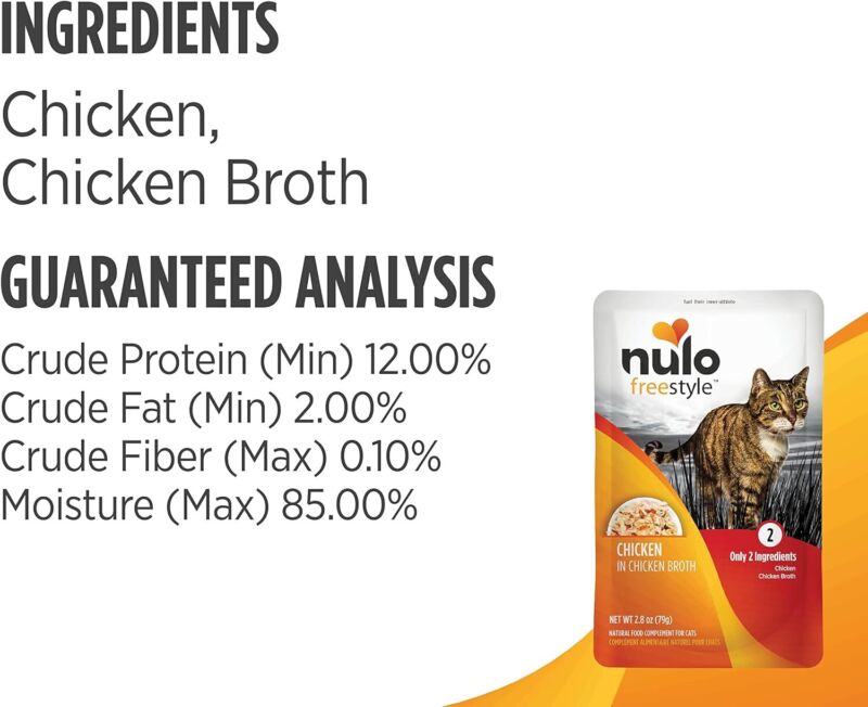 Nulo Freestyle Cat & Kitten Wet Cat Food Pouch, Premium All Natural Grain-Free S - Premium  from silverartspalace126 - Just $25.37! Shop now at My Needy Pets